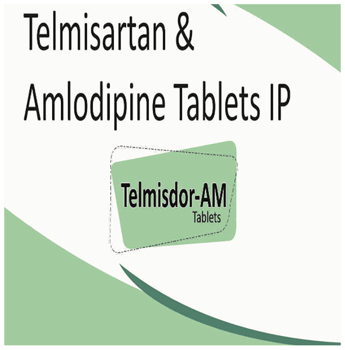 Telmisdor-AM Tablet – Telmisartan (40mg) by Sanador Healthcare — photo 1 of 3