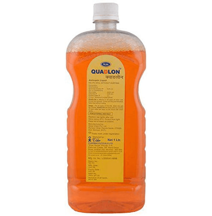 Quadlon Antiseptic Liquid – Cetrimide (0.6% w/v) by Elder Pharmaceuticals Ltd