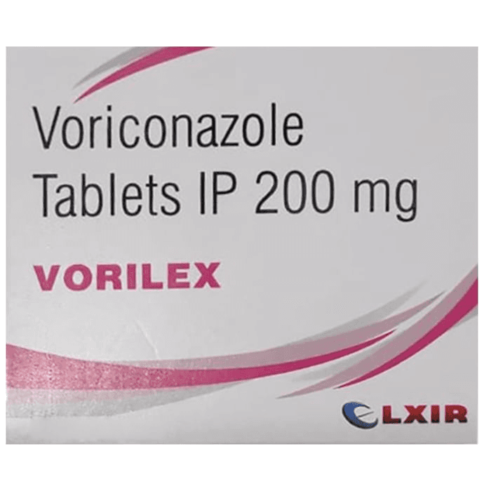 Vorilex Tablet – Voriconazole (200mg) by Lxir Medilabs Pvt Ltd — photo 1 of 3