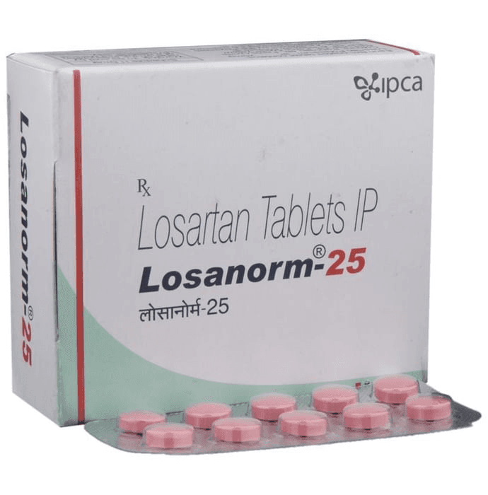 Losanorm 25 Tablet – 046de1d9-4ded-4901-86c3-1c51567410df by Ipca Laboratories Ltd — photo 1 of 6