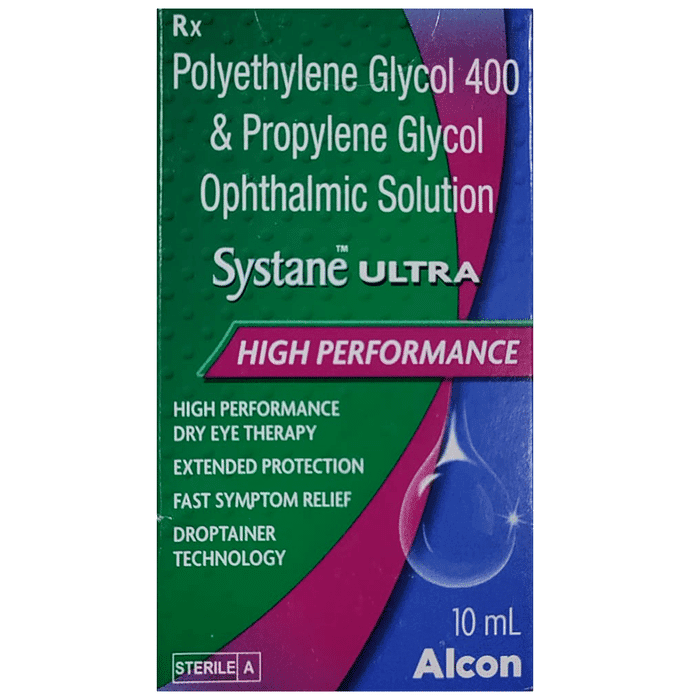 Systane Ultra Ophthalmic Solution – Polyethylene Glycol (0.4% w/v) by Alcon Laboratories — photo 1 of 4