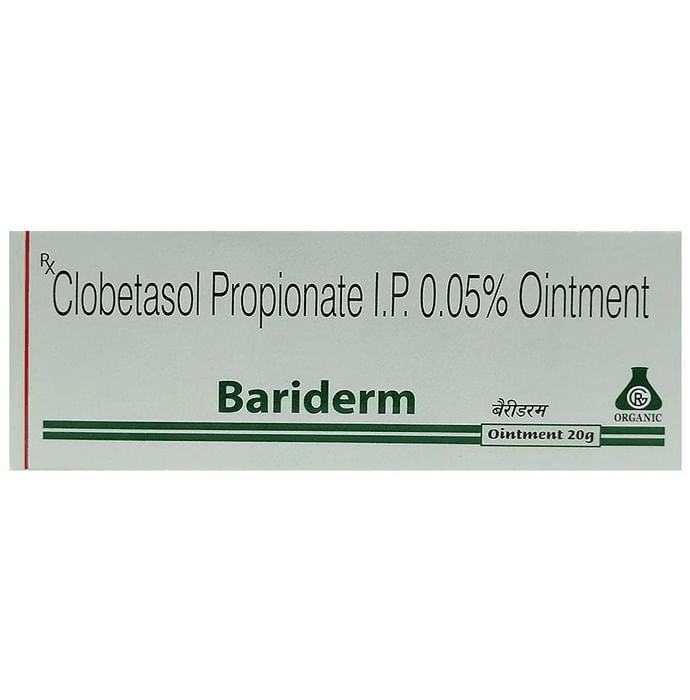 Bariderm Ointment – Clobetasol (0.05% w/w) by Organic Laboratories — photo 1 of 2