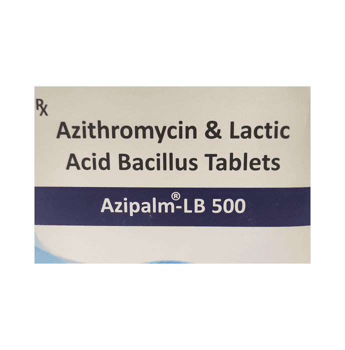 Azipalm-LB 500 Tablet – 4efe9619-f43d-47a1-855d-56b3e332272e by Rekin Pharma Pvt. Ltd. — photo 1 of 2