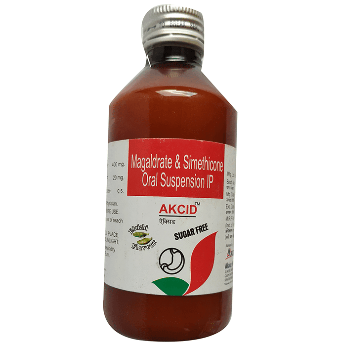 Akcid Syrup Elaichi Sugar Free – 20e2bcf6-b881-4b9a-bb78-bbf7912adc82 by Akiez Healthcare — photo 1 of 2