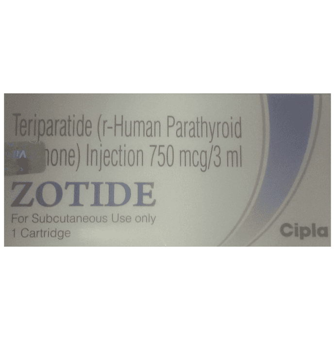 Zotide Injection – Teriparatide (750mcg) by Cipla Ltd — photo 1 of 2