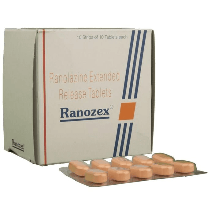 Ranozex Tablet ER – Ranolazine (500mg) by Sun Pharmaceutical Industries Ltd — photo 1 of 8