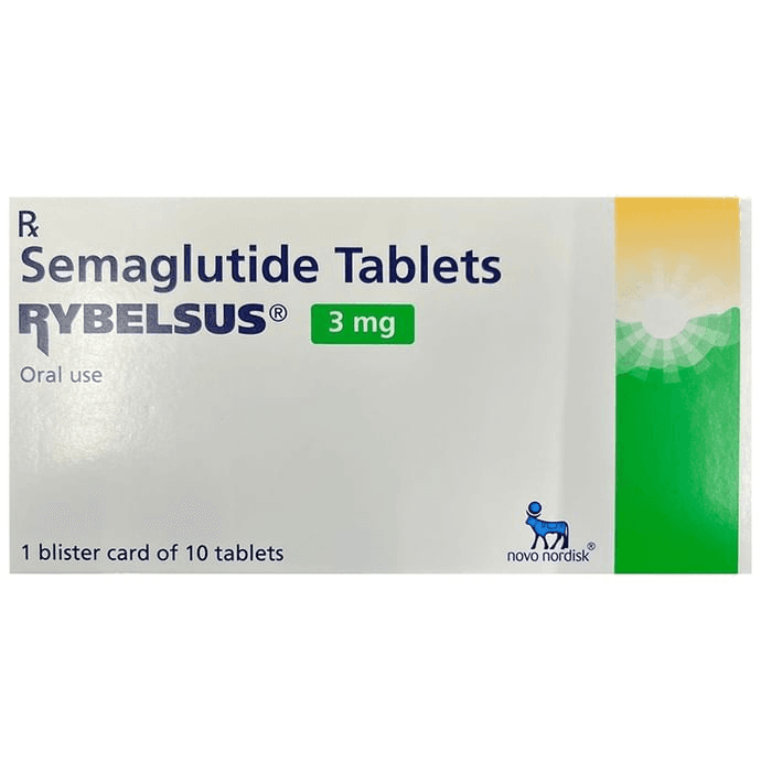 Rybelsus 3mg Tablet – Semaglutide (3mg) 3 mg by Novo Nordisk India Pvt Ltd — photo 1 of 3
