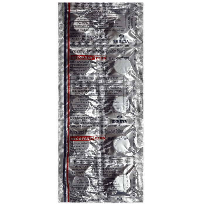 Recofast Plus Tablet – 32df78e0-b8dc-4165-a4a0-4049df7108e7 by Shreya Life Sciences Pvt Ltd — photo 1 of 2