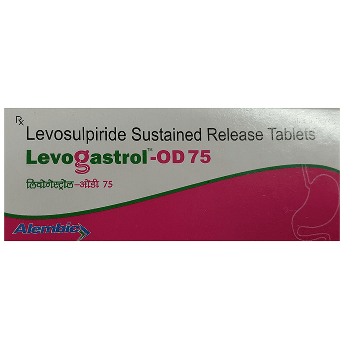 Levogastrol OD 75 Tablet SR – bf517864-b7b0-47ab-ba81-1b45732b4a0d by Alembic Pharmaceuticals Ltd — photo 1 of 2