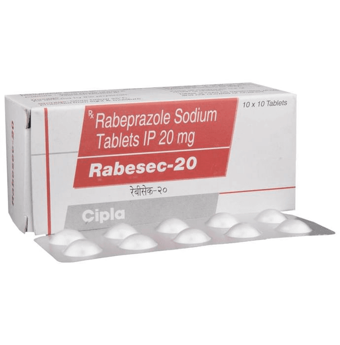 Rabesec 20 Tablet – 309914df-996d-4c06-b06f-a0a866968bad by Cipla Ltd — photo 1 of 6