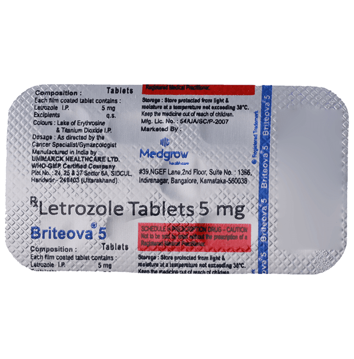 Briteova 5mg Tablet