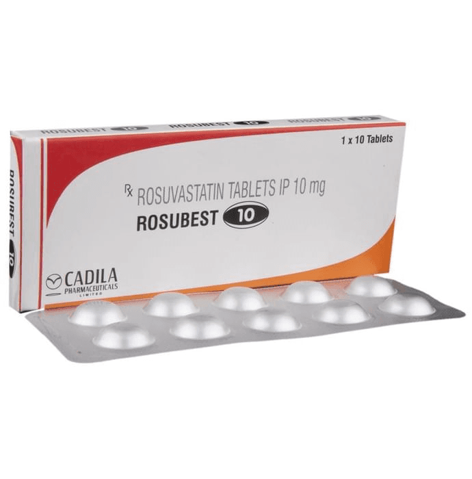Rosubest 10 Tablet – 4d67e643-1d5d-4f5f-b9d8-5524990a7c07 by Cadila Pharmaceuticals Ltd — photo 1 of 6