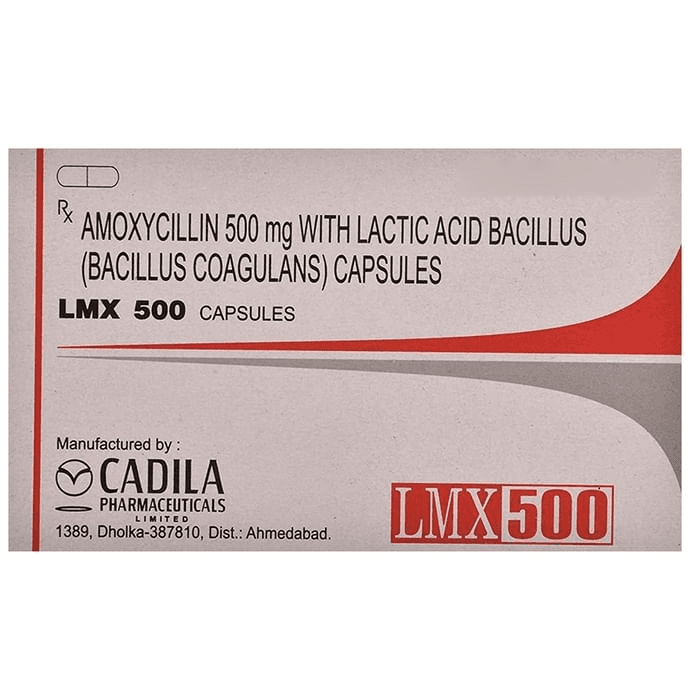 LMX 500 Capsule – 53baa3ae-15c5-4525-94cc-d922cc4e16dd by Cadila Pharmaceuticals Ltd — photo 1 of 5