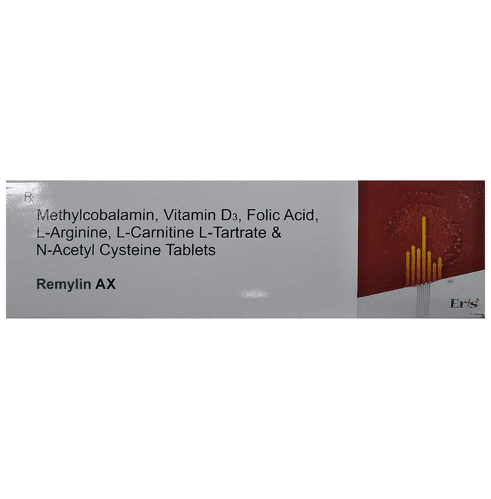 Remylin AX Tablet – 20ad8a11-e4cd-4970-b6eb-4f1b001b6078 by Eris Lifesciences Ltd — photo 1 of 3