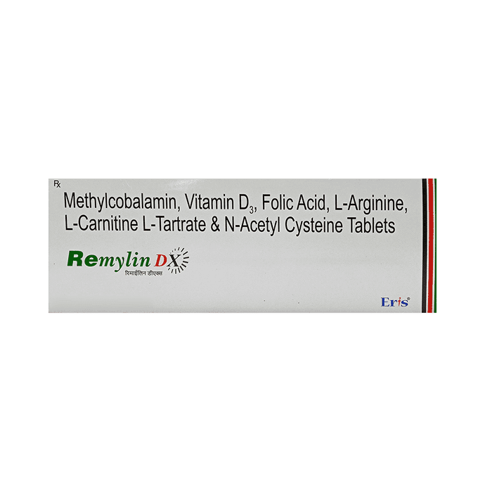 Remylin DX Tablet – 3fc8aef5-4646-421d-bfdb-1ba0bd204c78 by Eris Lifesciences Ltd — photo 1 of 2