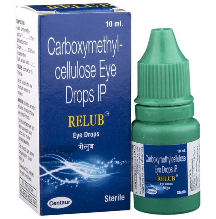 Relub Eye Drop – Carboxymethylcellulose (0.5% w/v) by Centaur Pharmaceuticals Pvt Ltd — photo 1 of 6