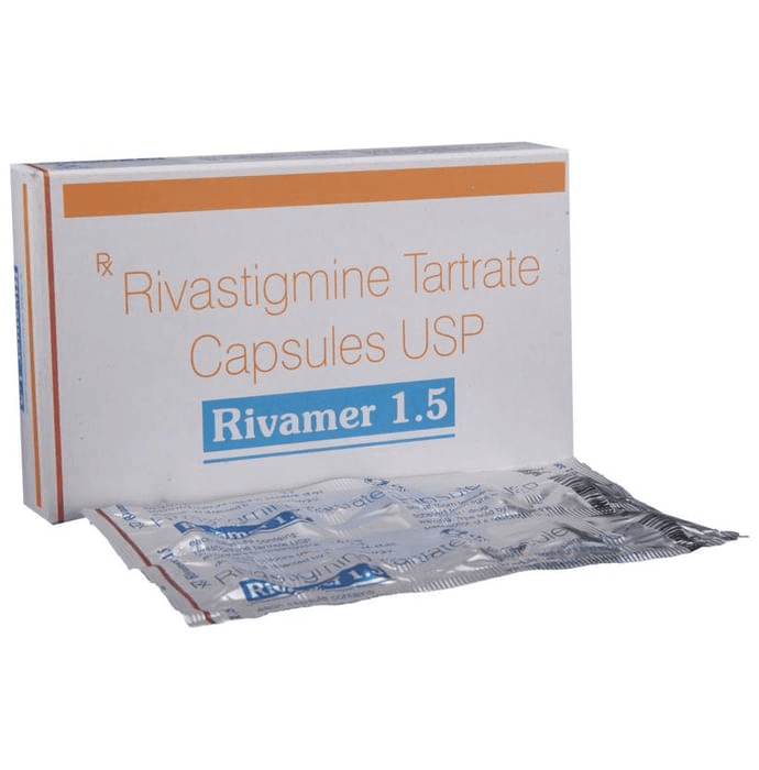 Rivamer 1.5 Capsule – Rivastigmine (1.5mg) 1.5 mg by Sun Pharmaceutical Industries Ltd — photo 1 of 5