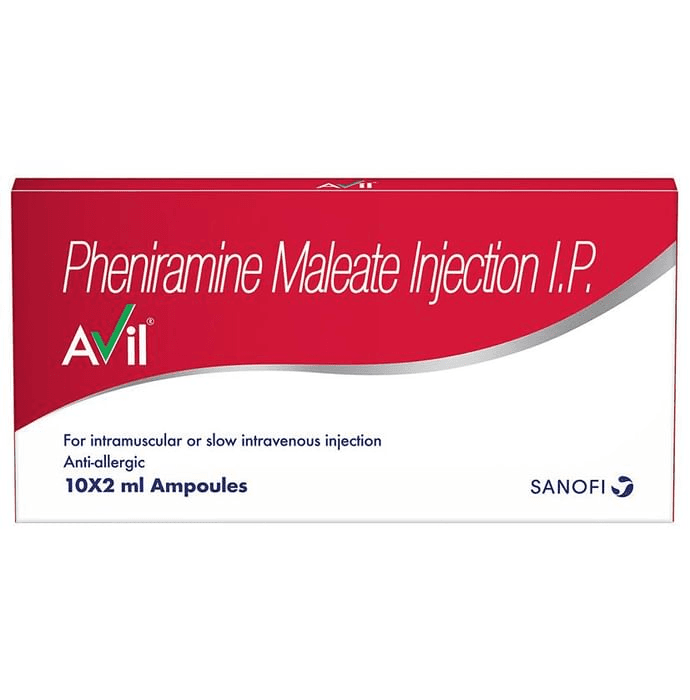 Avil Injection – Pheniramine (22.75mg) by Sanofi India Ltd — photo 1 of 3