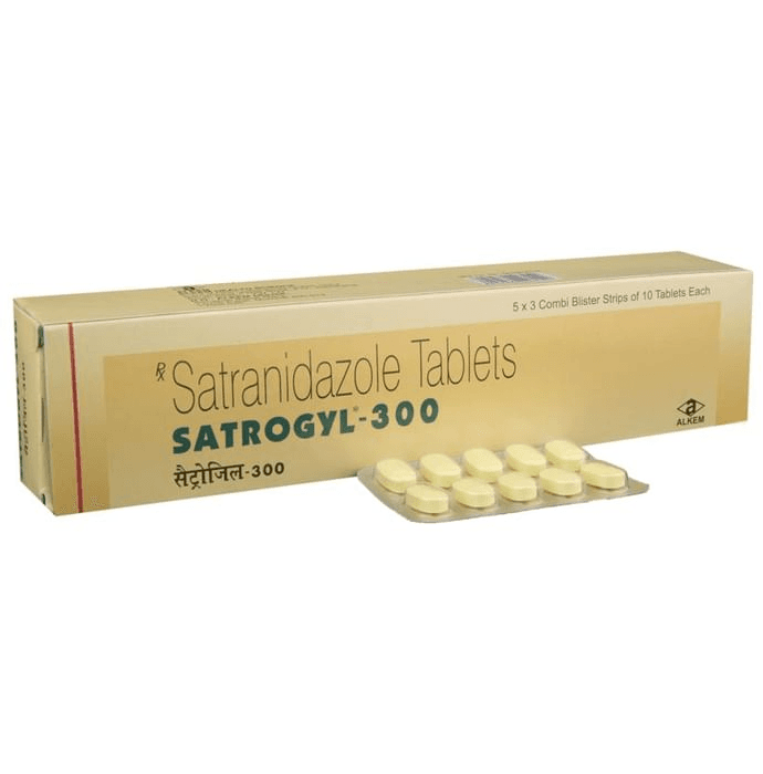 Satrogyl 300 Tablet – Satranidazole (300mg) 300 mg by Alkem Laboratories Ltd — photo 1 of 6