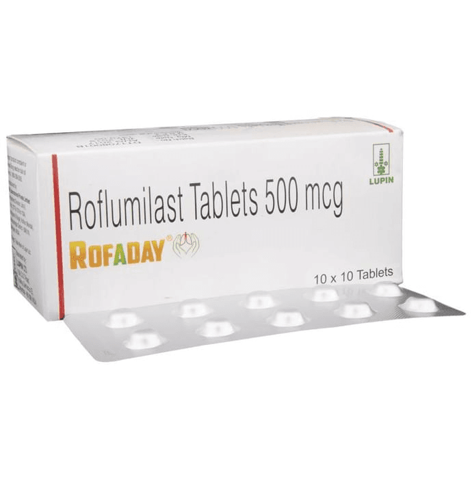Rofaday Tablet – Roflumilast (500mcg) by Lupin Ltd — photo 1 of 6