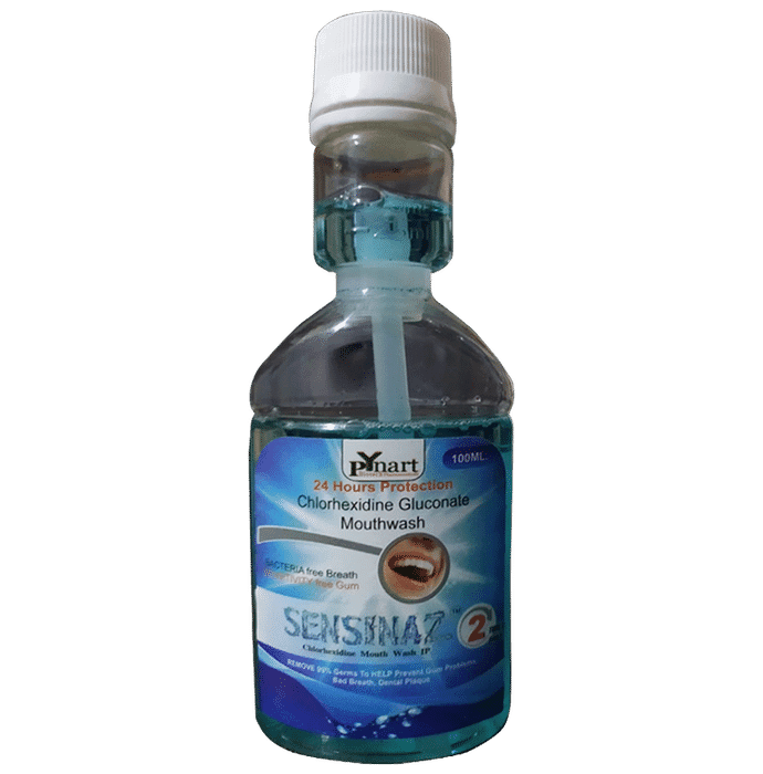 Sensinaz Mouth Wash – Chlorhexidine Gluconate (0.2% w/v) by Pynart Biotech Pharmaceuticals Private Limited — photo 1 of 2