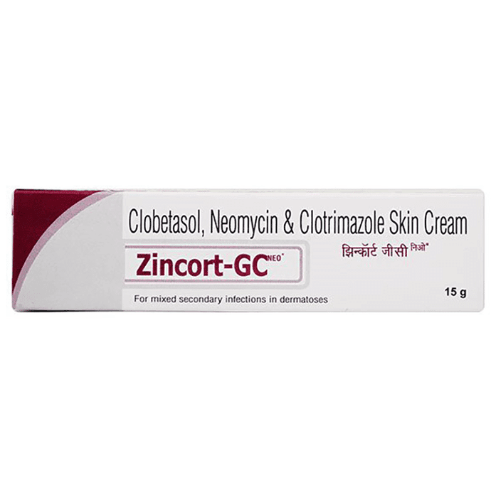 Zincort GC Neo Cream – Clotrimazole (1% w/w) by Megha Healthcare Pvt Ltd — photo 1 of 4
