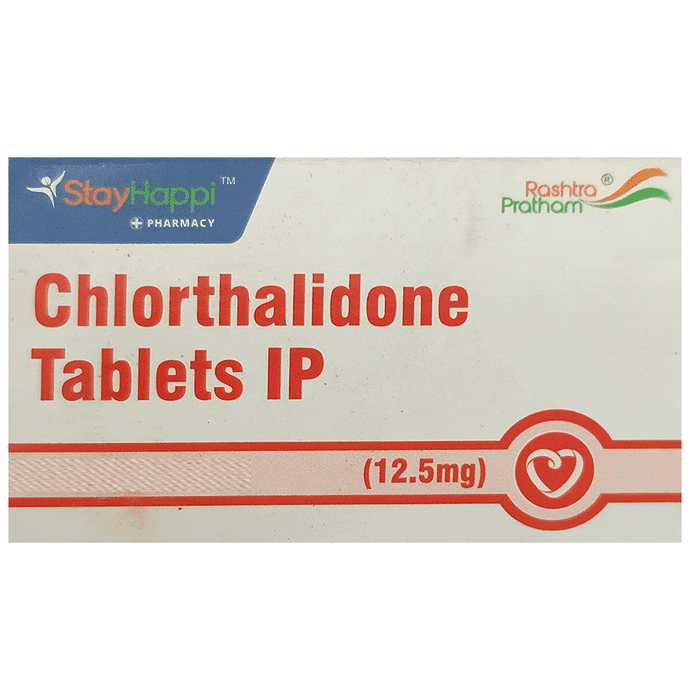 StayHappi Chlorthalidone 12.5mg Tablet