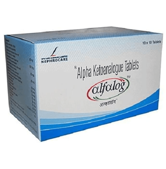 Alfalog Tablet – Alpha Ketoanalogue (NA) by RPG Life Sciences Ltd