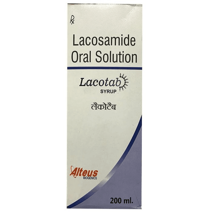 Lacotab Syrup – Lacosamide (15mg/ml) by Alteus Biogenics Pvt Ltd — photo 1 of 2