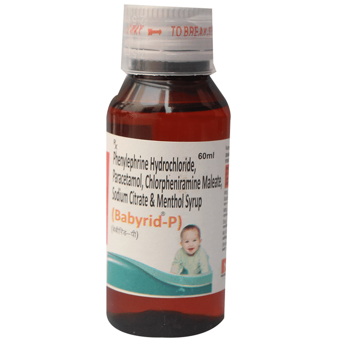 Babyrid-P Oral Suspension – Chlorpheniramine Maleate (1mg/5ml) by Nourier Lab — photo 1 of 2