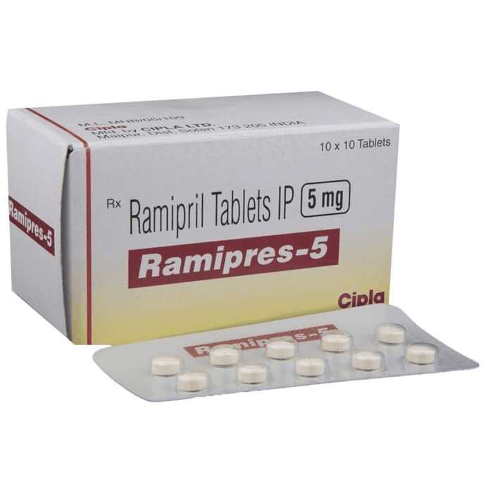 Ramipres 5 Tablet – a61aa53f-b1d5-4dd3-bb12-6e125511c485 by Cipla Ltd — photo 1 of 6