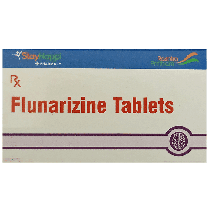StayHappi Flunarizine 10mg Tablet