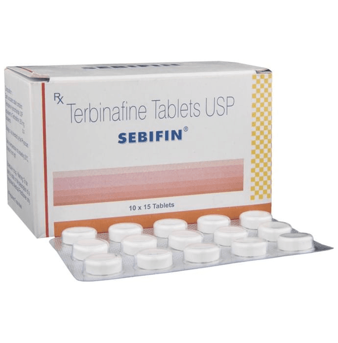 Sebifin Tablet – Terbinafine (250mg) by Sun Pharmaceutical Industries Ltd — photo 1 of 6