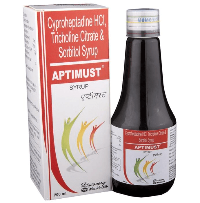 Aptimust Syrup – af03834f-57a1-408e-8a07-f82be16008a8 by Mankind Pharma Ltd — photo 1 of 5