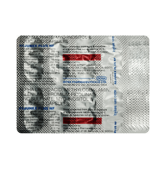 Rejunex Plus NF Capsule – 23407b12-8646-4dcc-9c63-697096b118d5 by Intas Pharmaceuticals Ltd