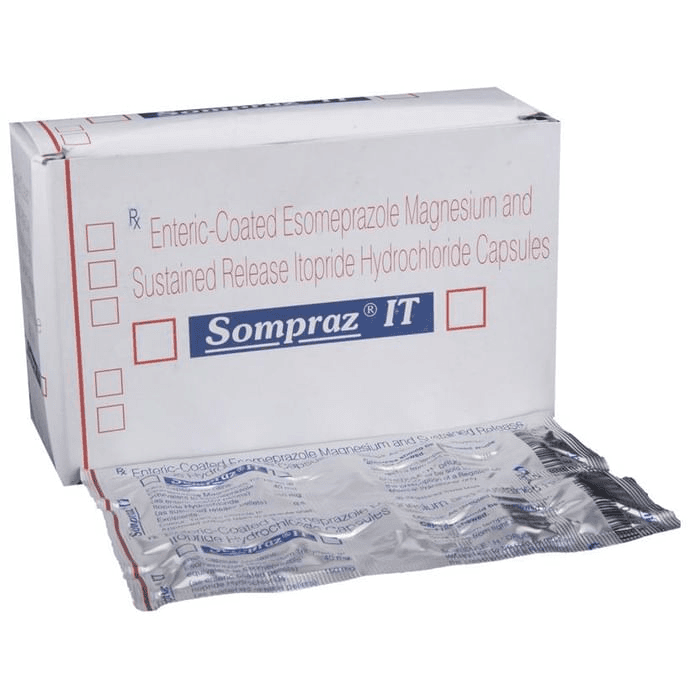 Sompraz IT Capsule SR – Esomeprazole (40mg) by Sun Pharmaceutical Industries Ltd — photo 1 of 5