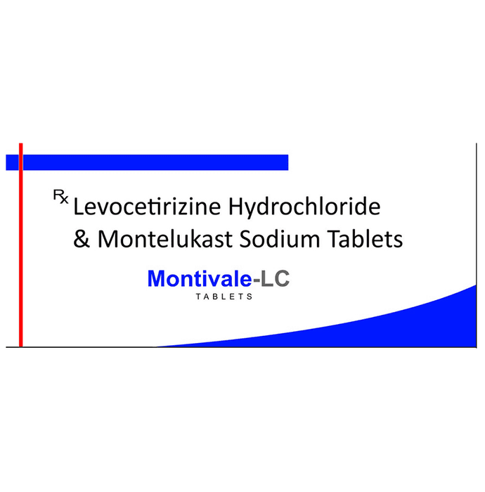 Montivale-LC Tablet – Levocetirizine (5mg) by Carevale Pharmaceuticals — photo 1 of 2