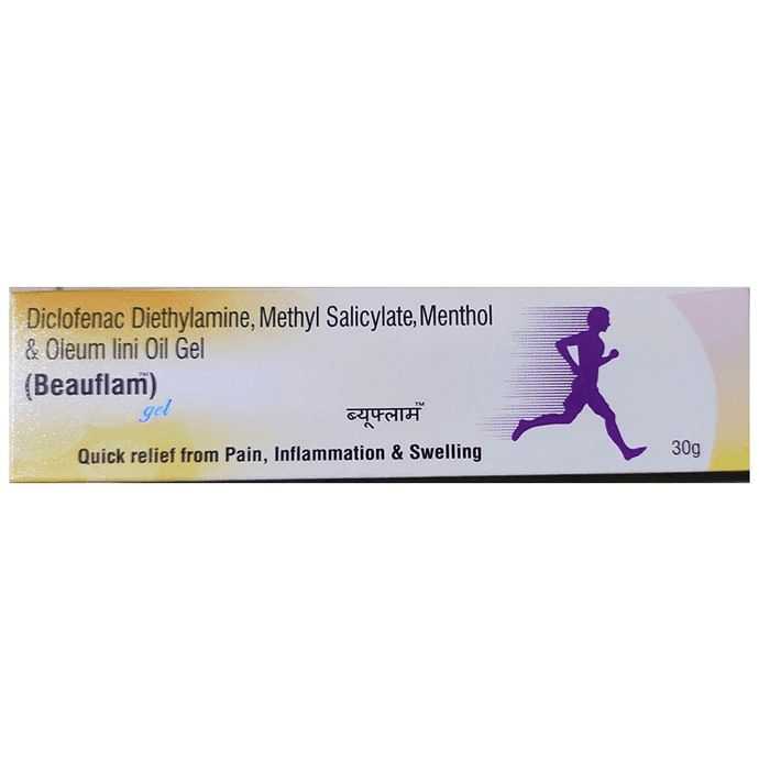 Beauflam Gel – Diclofenac diethylamine (1.16% w/w) by Beaumont Healthcare Pvt Ltd — photo 1 of 2