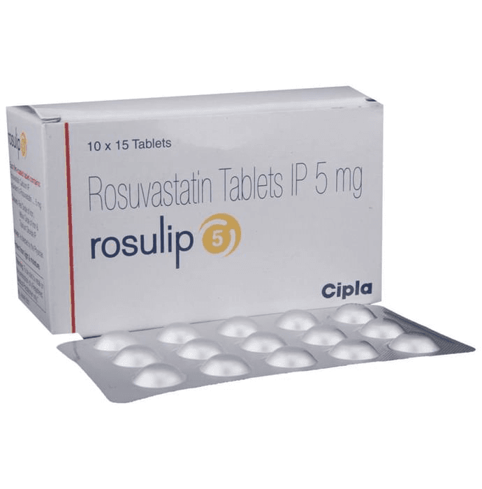 Rosulip 5 Tablet – 55a6a904-ad3e-4526-a514-5205da0cc602 by Cipla Ltd — photo 1 of 6
