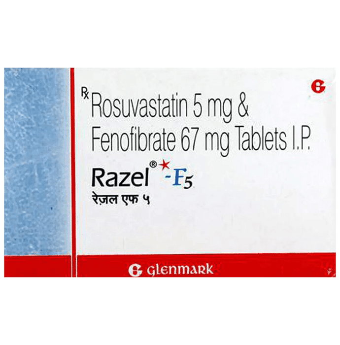 Razel-F5 Tablet – 60bfc085-f256-49d5-a875-b3f5347e7c88 by Glenmark Pharmaceuticals Ltd — photo 1 of 4