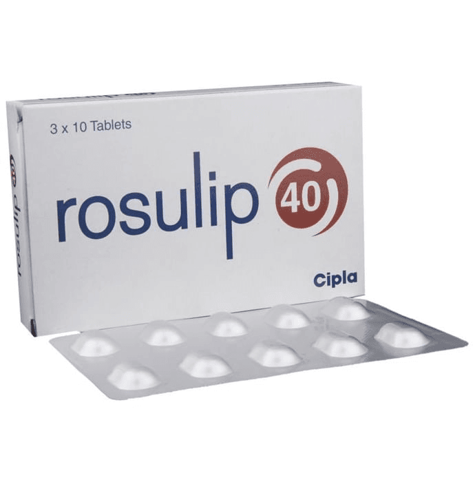 Rosulip 40 Tablet – 63e4ce4a-f901-43b1-af17-2748b6766678 by Cipla Ltd — photo 1 of 6