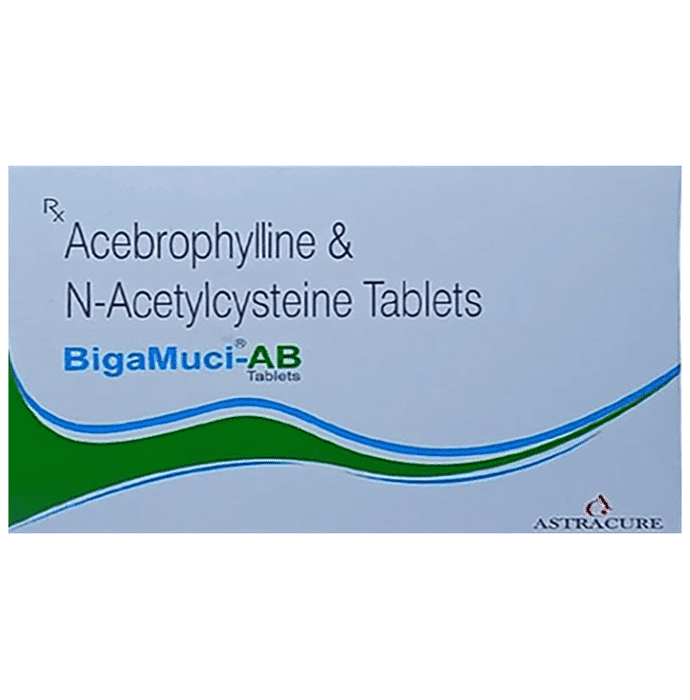 Bigamuci-AB Tablet – Acebrophylline (100mg) by Astracure Lifesciences Pvt Ltd — photo 1 of 2