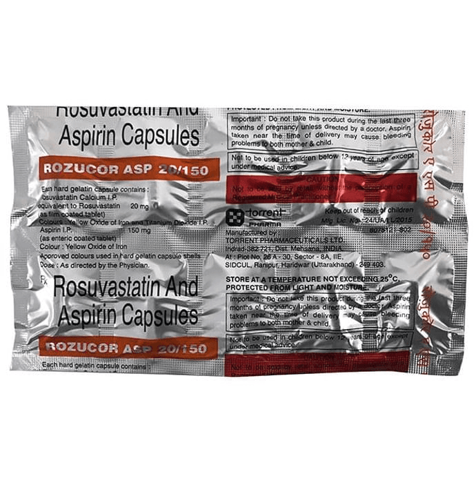 Rozucor ASP 20/150 Capsule – ff15ddef-61ff-4ca5-8bcc-fd31fc8fc321 by Torrent Pharmaceuticals Ltd