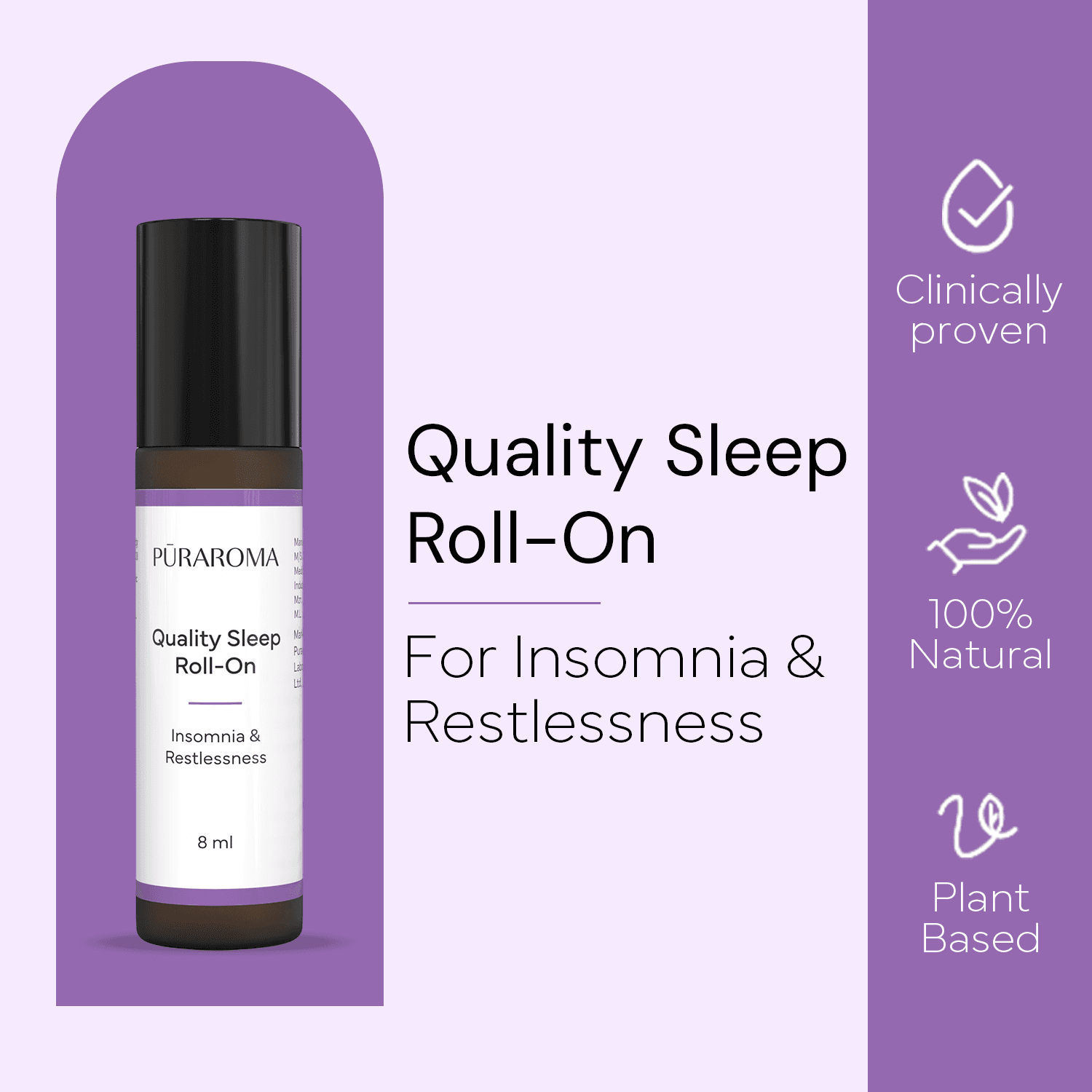 Puraroma Quality Sleep Roll On